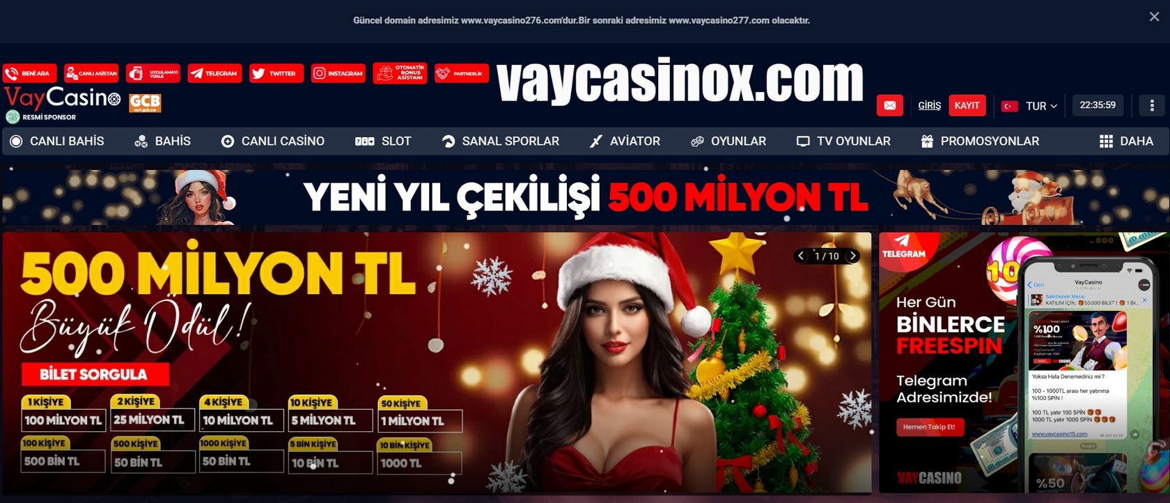 Canlı Vaycasino Oyun Sitesi - Yeni Giriş